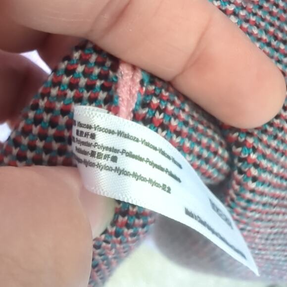 Anthropologie Sweater OS Red Floral Laetitia Rouget Botanical Kimono Cardigan - Picture 7 of 10